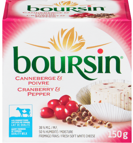 Boursin- 150g- Cranberry & Pepper